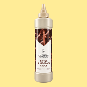 Salsa de chocolate negro